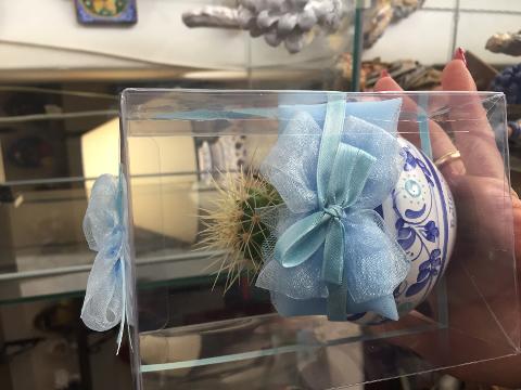 Vasetto porta pianta - Bomboniera matrimonio, battesimo, comunione, laurea, nascita, anniversari Laura Buzzetta Sicilia