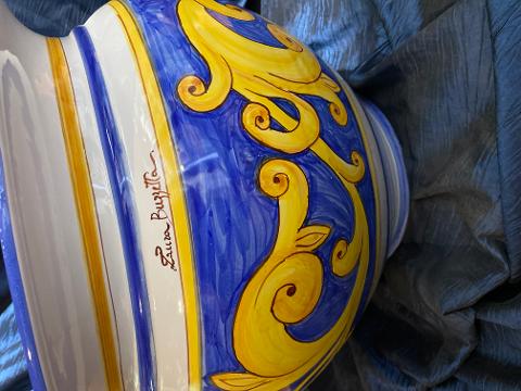 Cachepot in ceramica Laura Buzzetta Sicilia