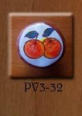Pomello personalizzato- Decoro Frutta Limone Laura Buzzetta - PomArt personalizzato