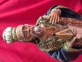 Re Magi in terracotta rivestita in stoffa - Personaggi presepe - Statuine presepe artigianale Laura Buzzetta presepe