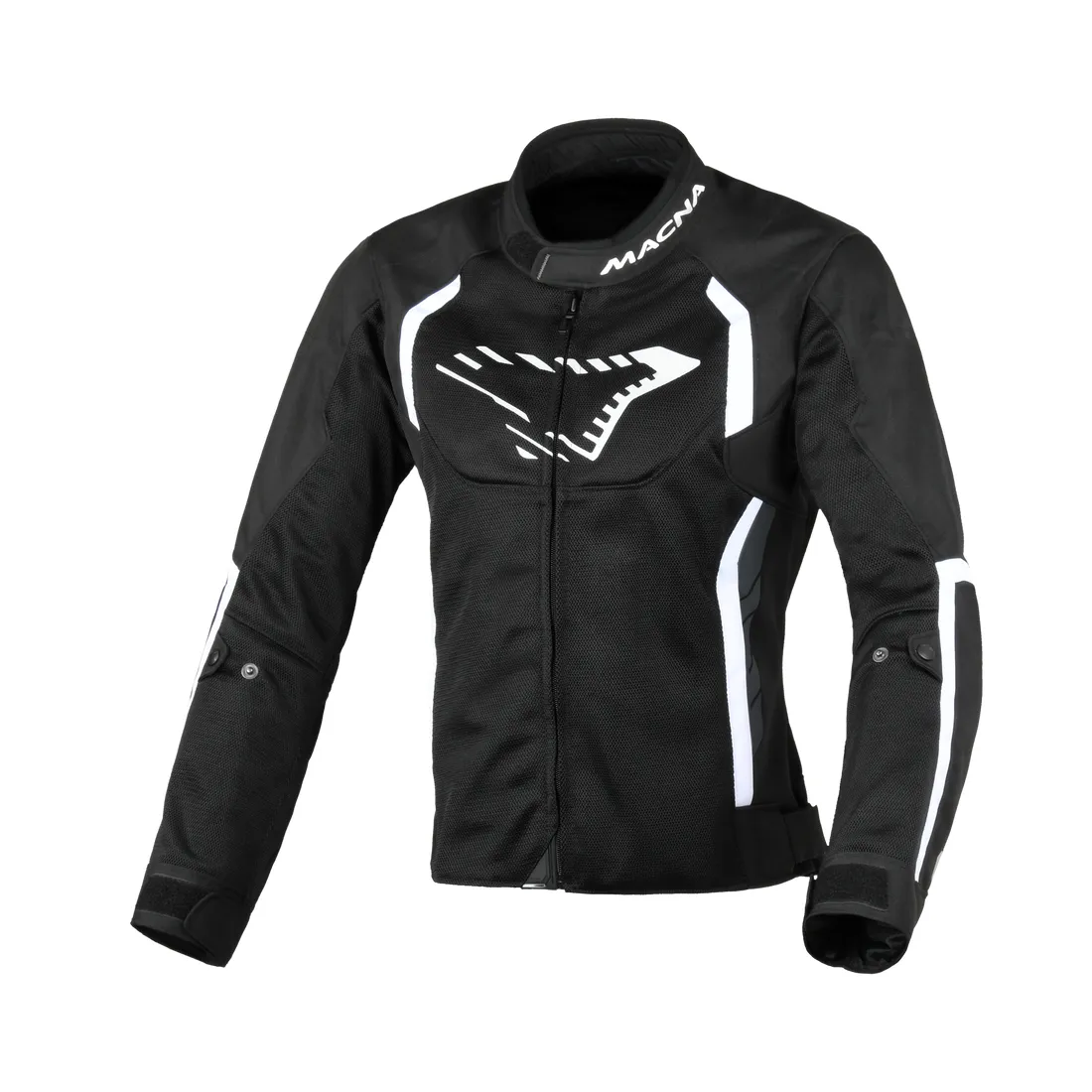 GRISCA TEX GIACCA  ESTIVA TRAFORATO LADY MACNA BLACK WHITE