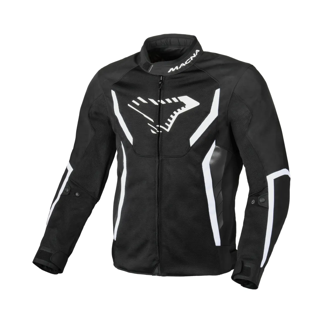 GRISCO TEX GIACCA  ESTIVA TRAFORATO MACNA BLACK WHITE