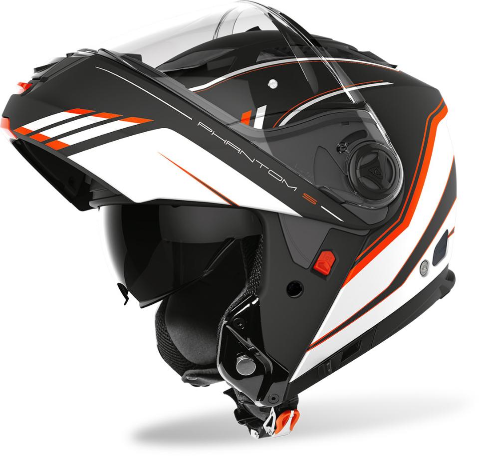 Airoh Phantom S Beat  AIROH Casco modulare in HRT (High Resistant Thermoplastic