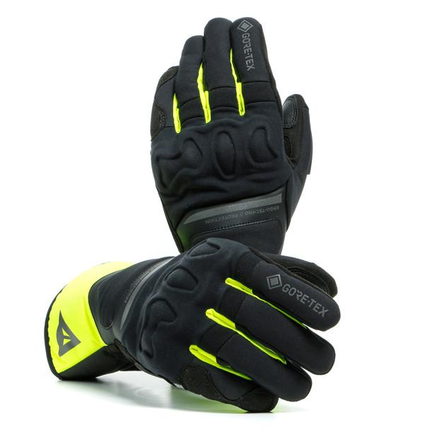 NEMBO GORE-TEX GLOVES+GORE GRIP TECHNOLOGY Dainese Black/Fluo-Yellow