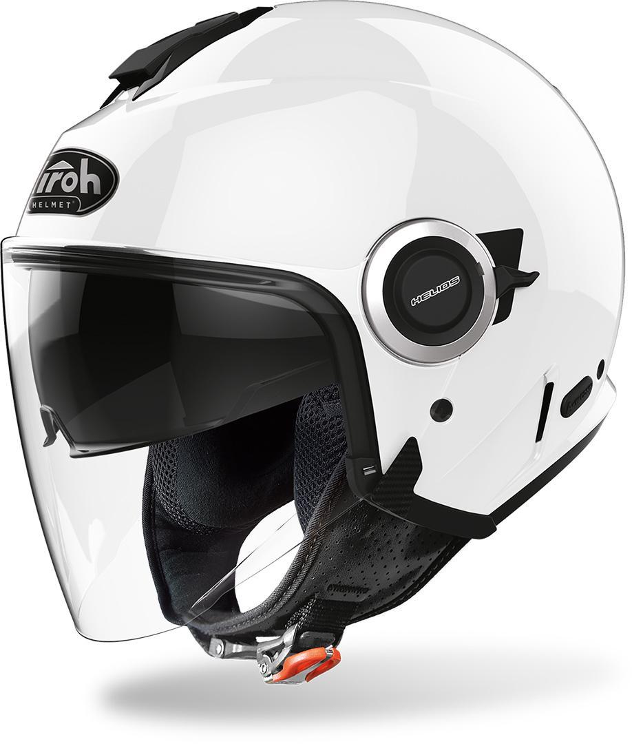HELIOS COLOR WHITE AIROH CASCO JET IN TERMOPLASTICA