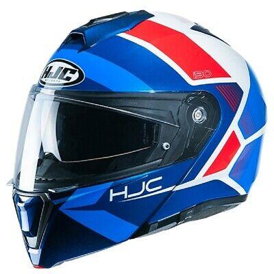 I90 Hollen - casco modulare in policarbonato - flip-up - doppia omologazione - P/J HJC blu white red MC21