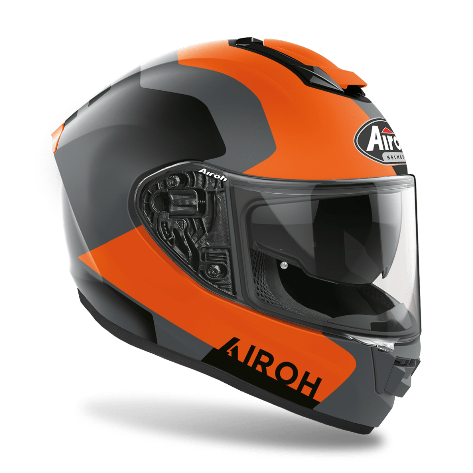 ST 501 - DOCK AIROH ORANGE MATT