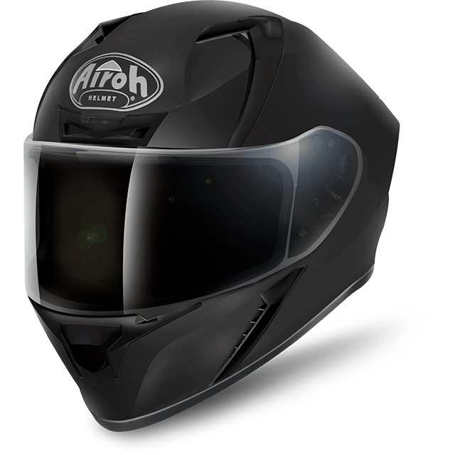 VALOR BLACK MATT ON-ROAD HELMET AIROH Casco ON-ROAD in resina termoplastica