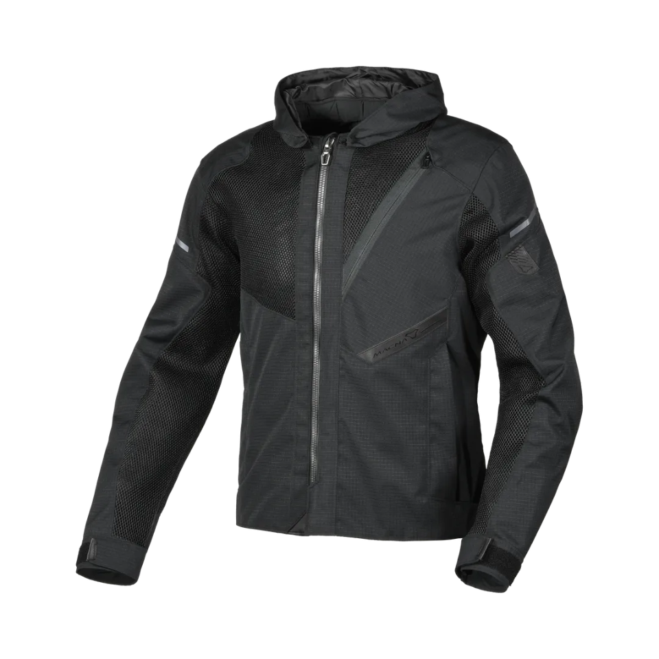 FARROW TRAFORATO GIACCA ESTIVA, LEGGERA E FACILE DA PORTARE IDEALE PER L'UTILIZZO GIONALIERO URBANO MACNA BLACK