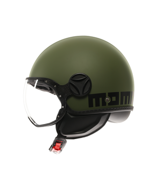 FIGHTER CLASSIC MOMO DESIGN MATT MILITARY GREEN - BLACK