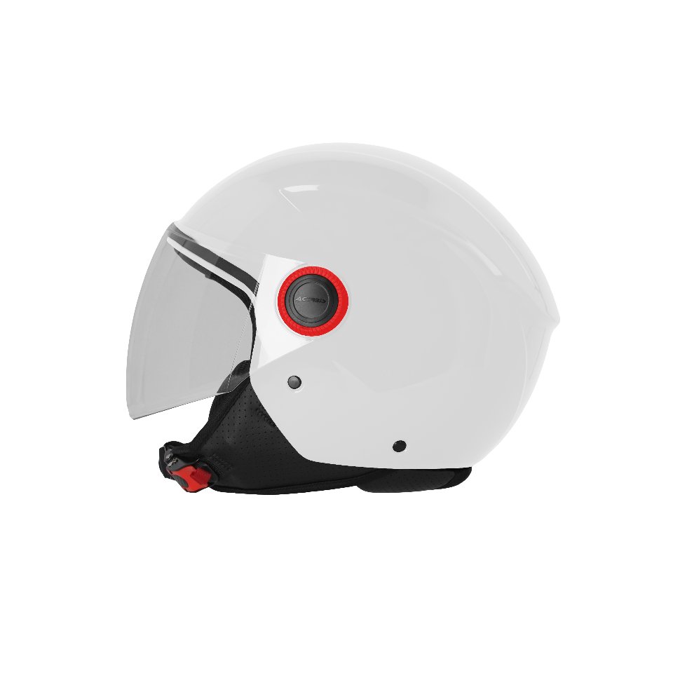 JET BREZZA ACERBIS BIANCO ROSSO