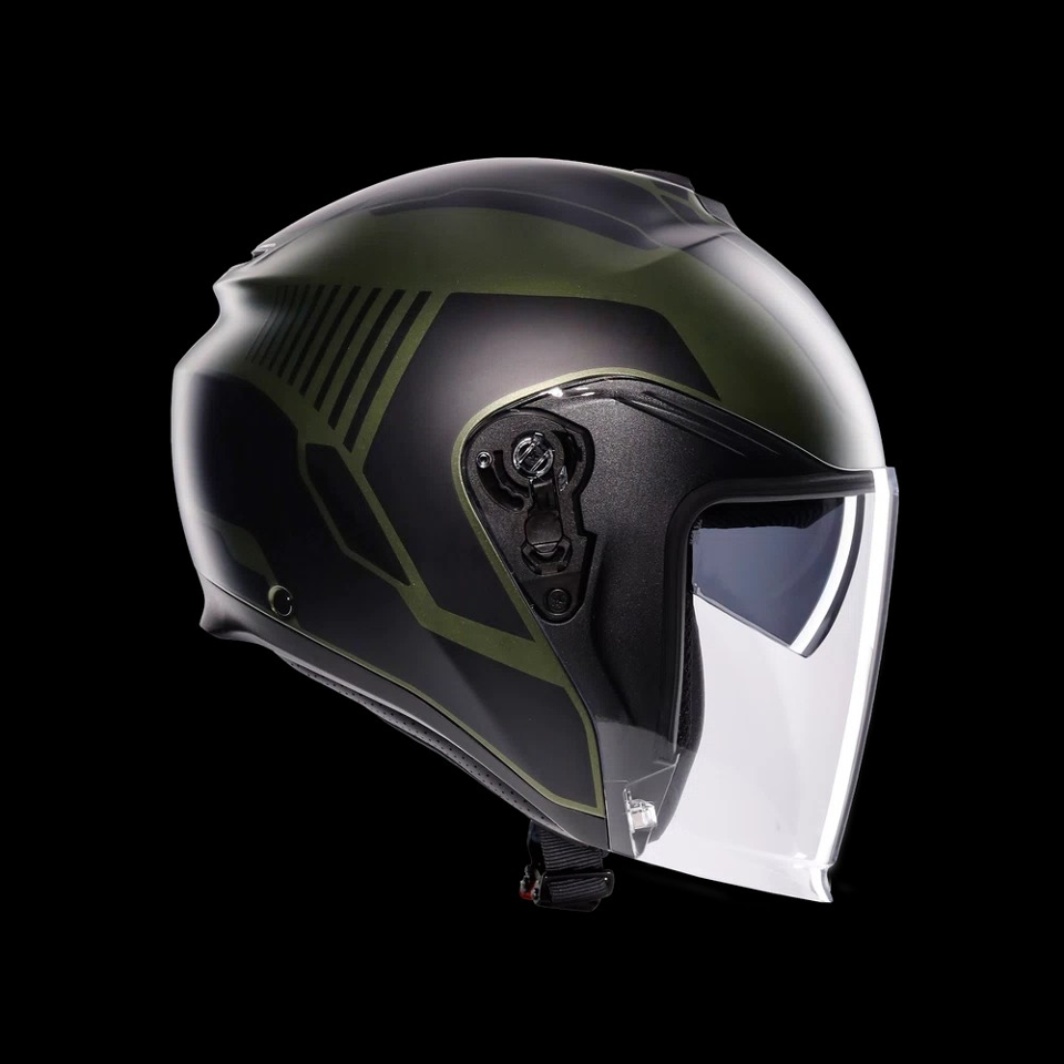 IRIDES AGV SAKAI MATT GREEN - BLACK