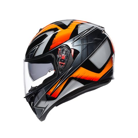 K-3 SV E2205 MULTI AGV LIQUEFY BLACK/ORANGE
