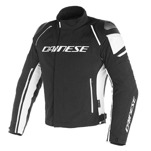 RACING 3 D-DRY Dainese La giacca moto in tessuto Cordura comfort con protettori spalle in alluminio