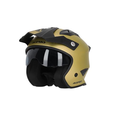 JET ARIA  METALLIC ACERBIS JET CON VISIERINO A SCOMPARSA