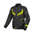 RANCHER BLACK/YELLOW MACNA Giacca Tecnica impermeabile Raintex Laminated Mesh