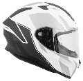 VALOR WINGS   WHITE MATT HELMET ON-ROAD AIROH Casco ON-ROAD in resina termoplastica