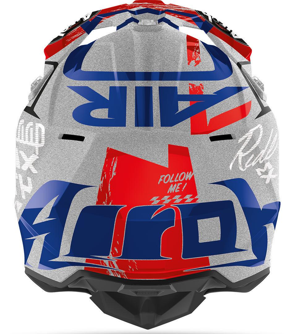 AIROH WRAAP STREET GREY  METAL MOTOCROSS AIROH Casco off-road - cross in resina termoplastica