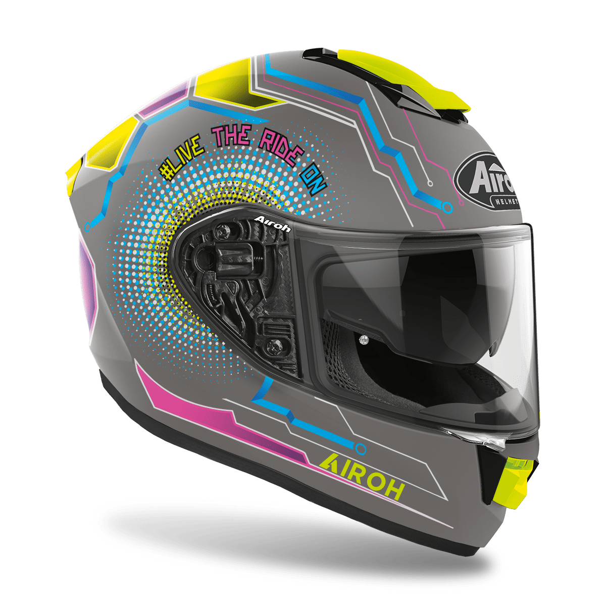 ST 501 -  POWER MATT AIROH MULTICOLOR