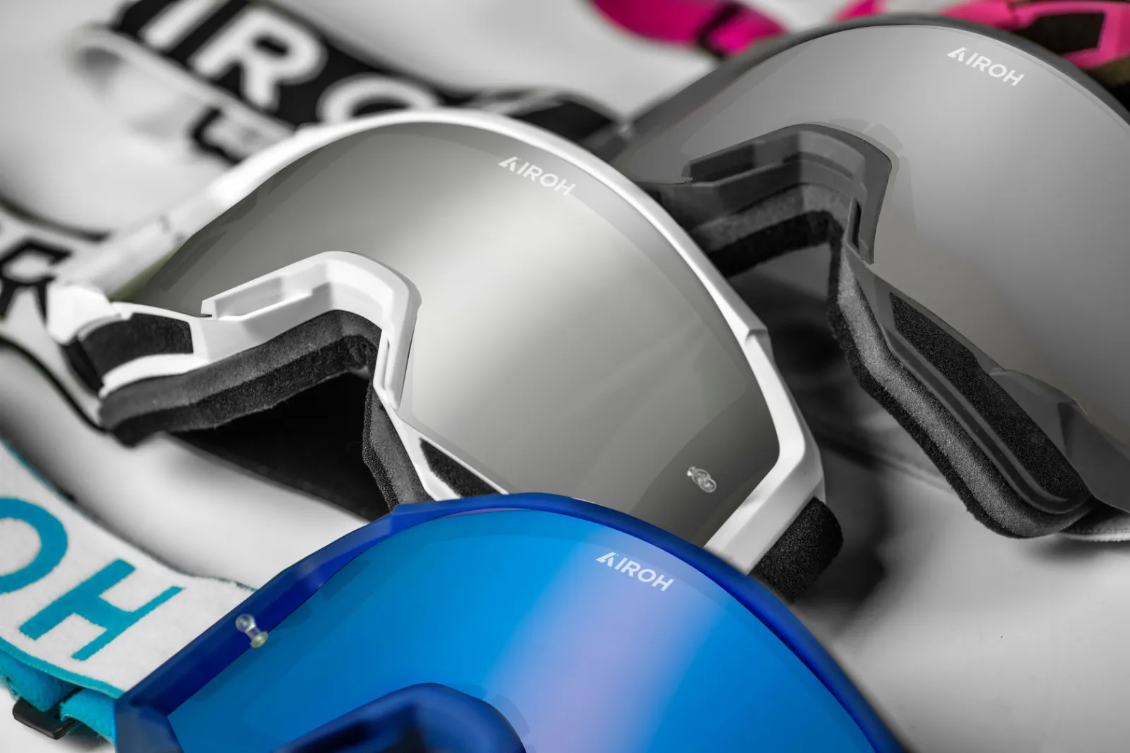 GOGGLE BLAST XR1 AIROH RED MATT