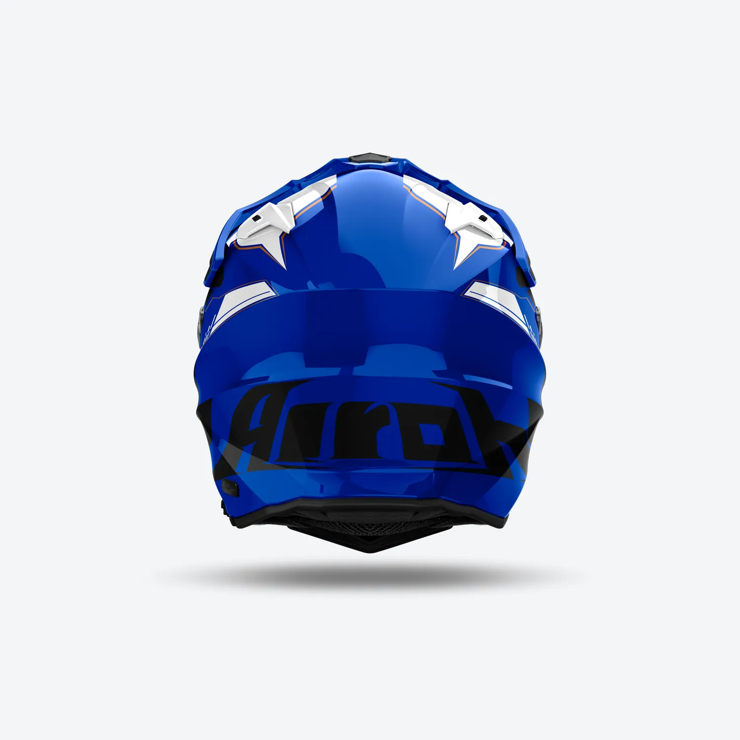 COMMANDER 2 AIROH REVEAL BLUE GLOSS