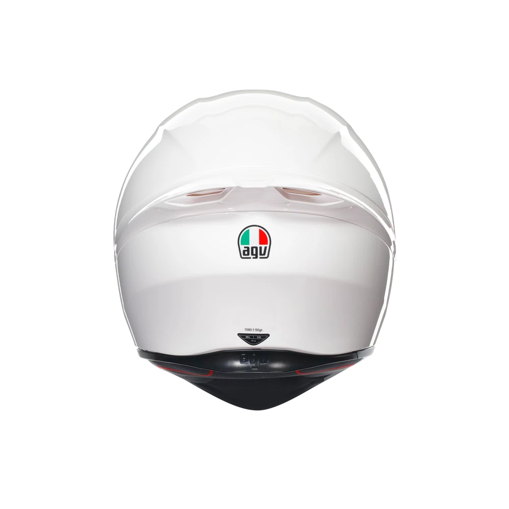 K1-S CASCO MOTO INTEGRALE AGV MONO WHITE GLOSS