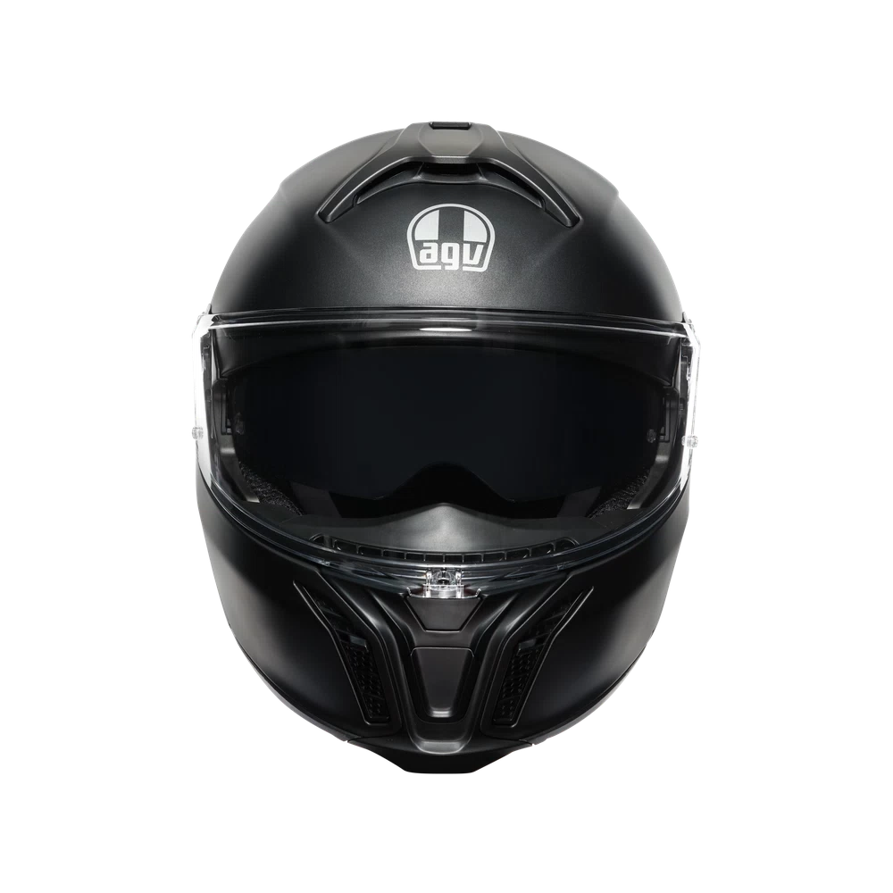 TOURMODULAR  CASCO MOTO MODULARE E2206 AGV MONO MATT BLACK