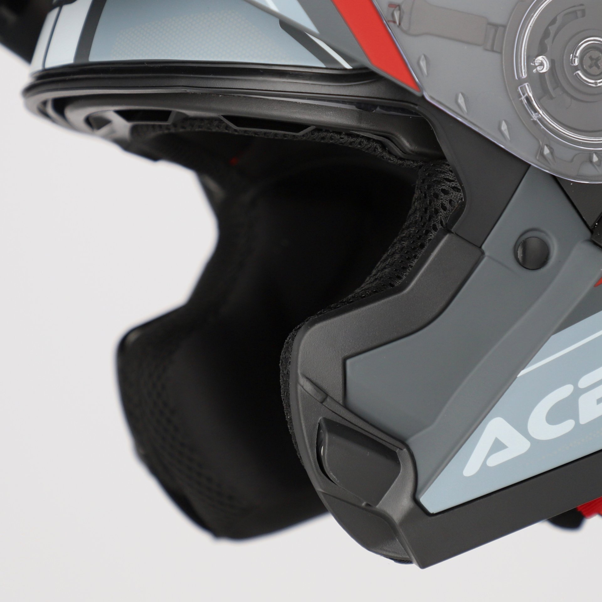 CASCO MODULARE SEREL 22-06 ACERBIS GRIGIO/ROSSO