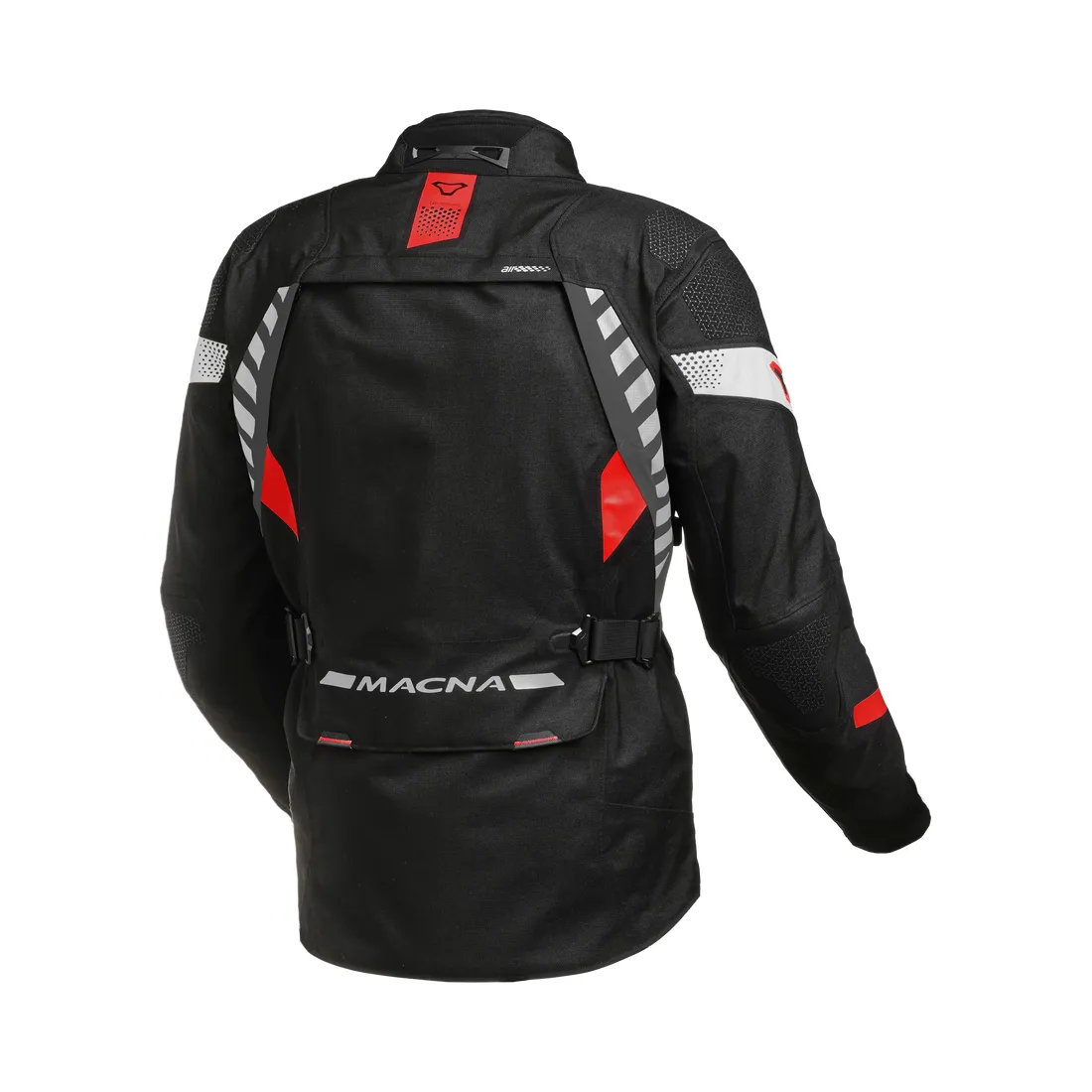 ULTIMAX GIACCA LAMINATA SFODERABILE MACNA BLACK RED