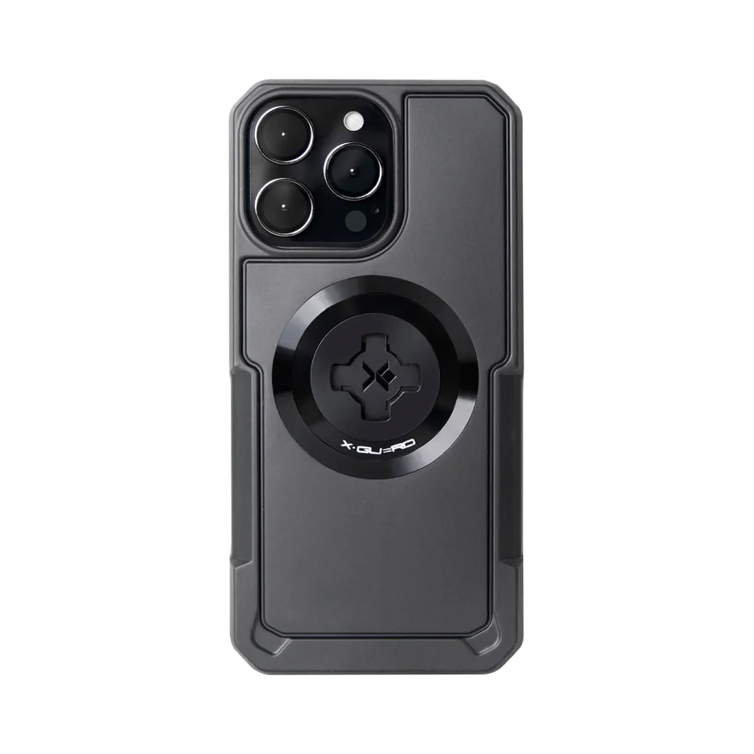 COVER IPHONE 15 PRO MAX X-GUARD - INTUITIVE CUBE black