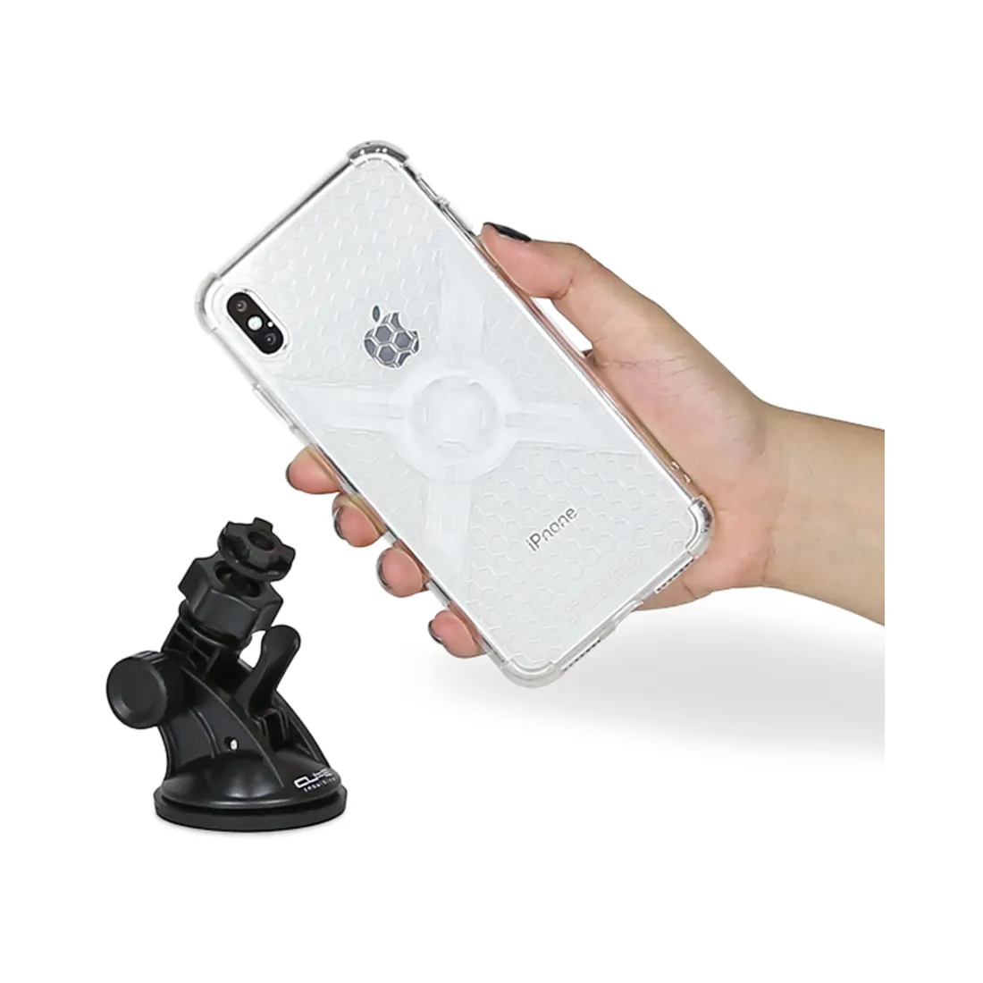COVER IPHONE XS MAX X-GUARD - INTUITIVE CUBE CLEAR