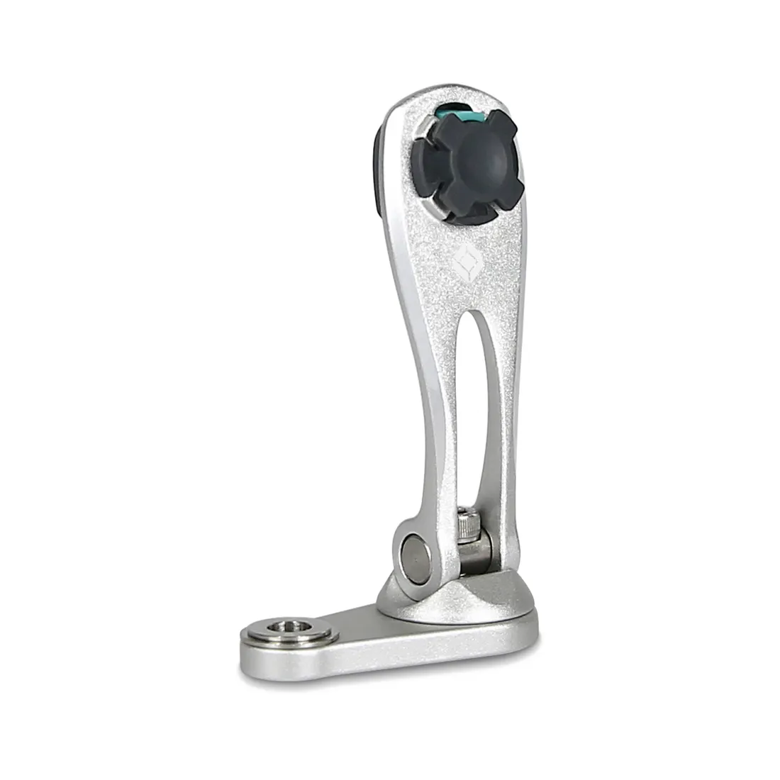 MIRROR MOUNT A+ - SUPPORTO PER SPECCHIETTO X-GUARD - INTUITIVE CUBE ARGENTO - M8 / M10 / M12