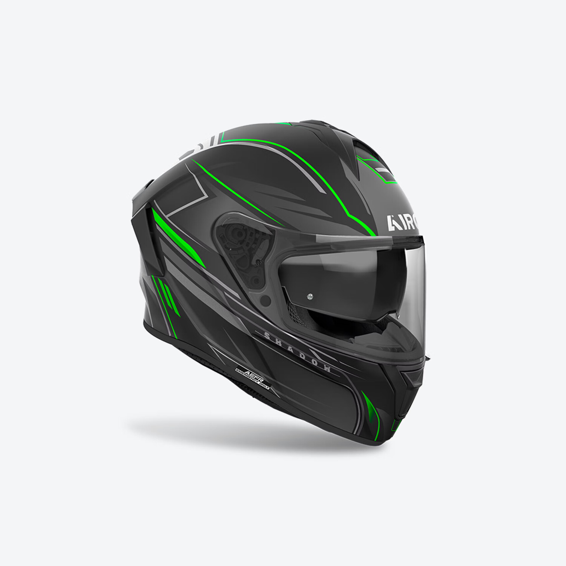 SPARK 2 AIROH SHADOW GREEN MATT