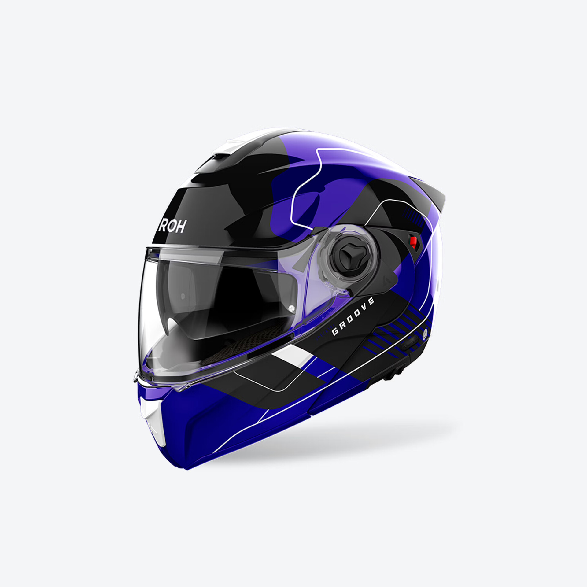 CASCO MODULARE SPECKTRE GROVE AIROH BLUE GLOSS