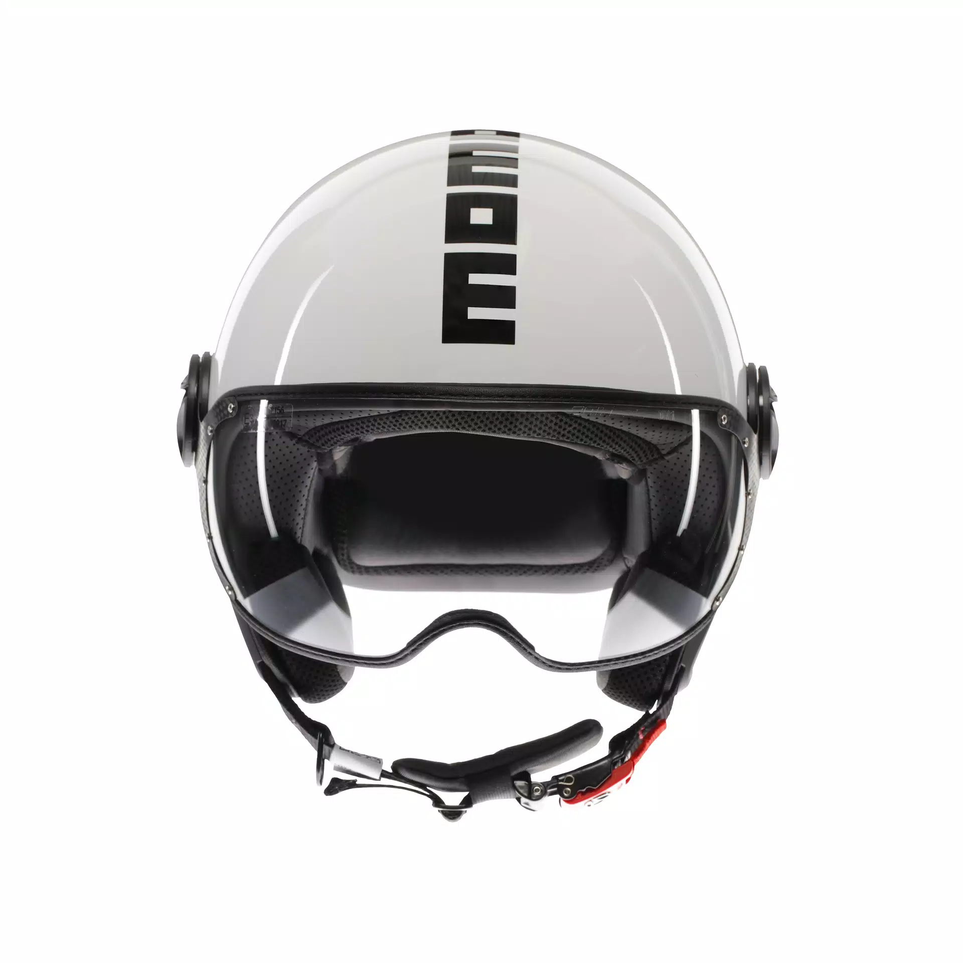 FIGHTER CLASSIC MOMO DESIGN WHITE/BLACK GLOSS