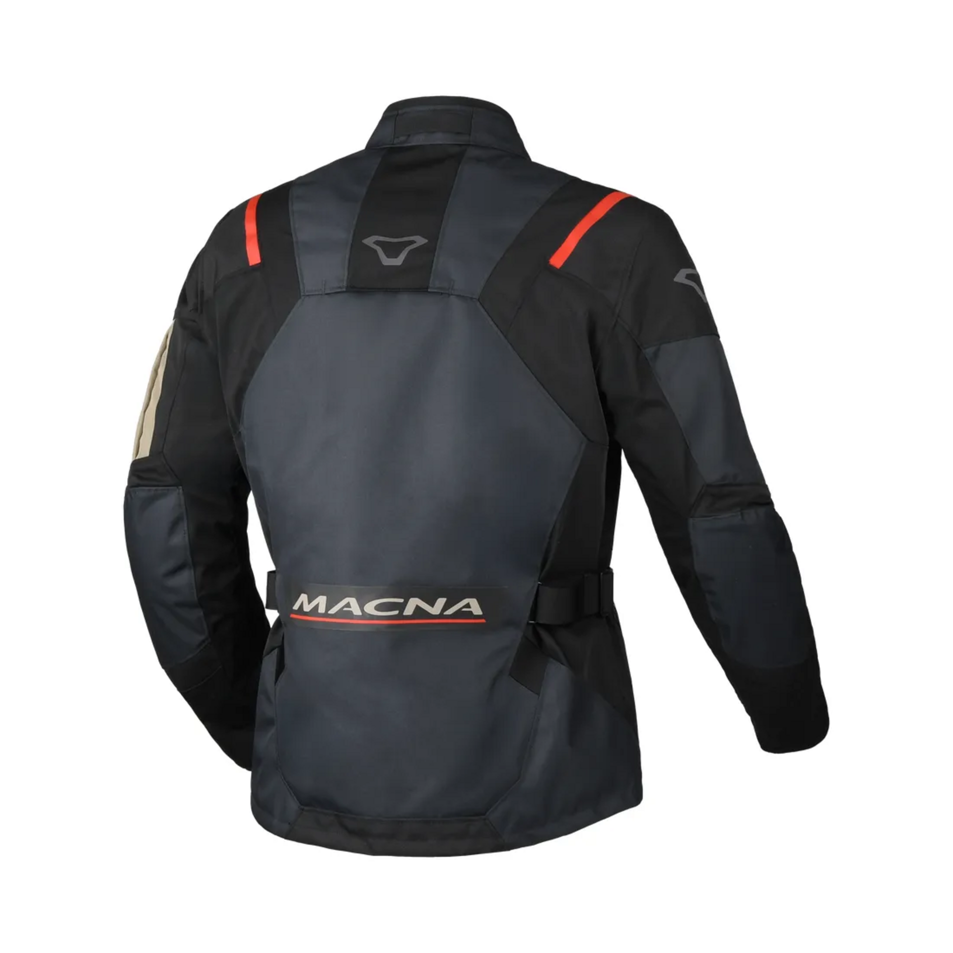 RANCHER 2.0 GIACCA DA MOTO IMPERMEABILE MACNA BLUE RED
