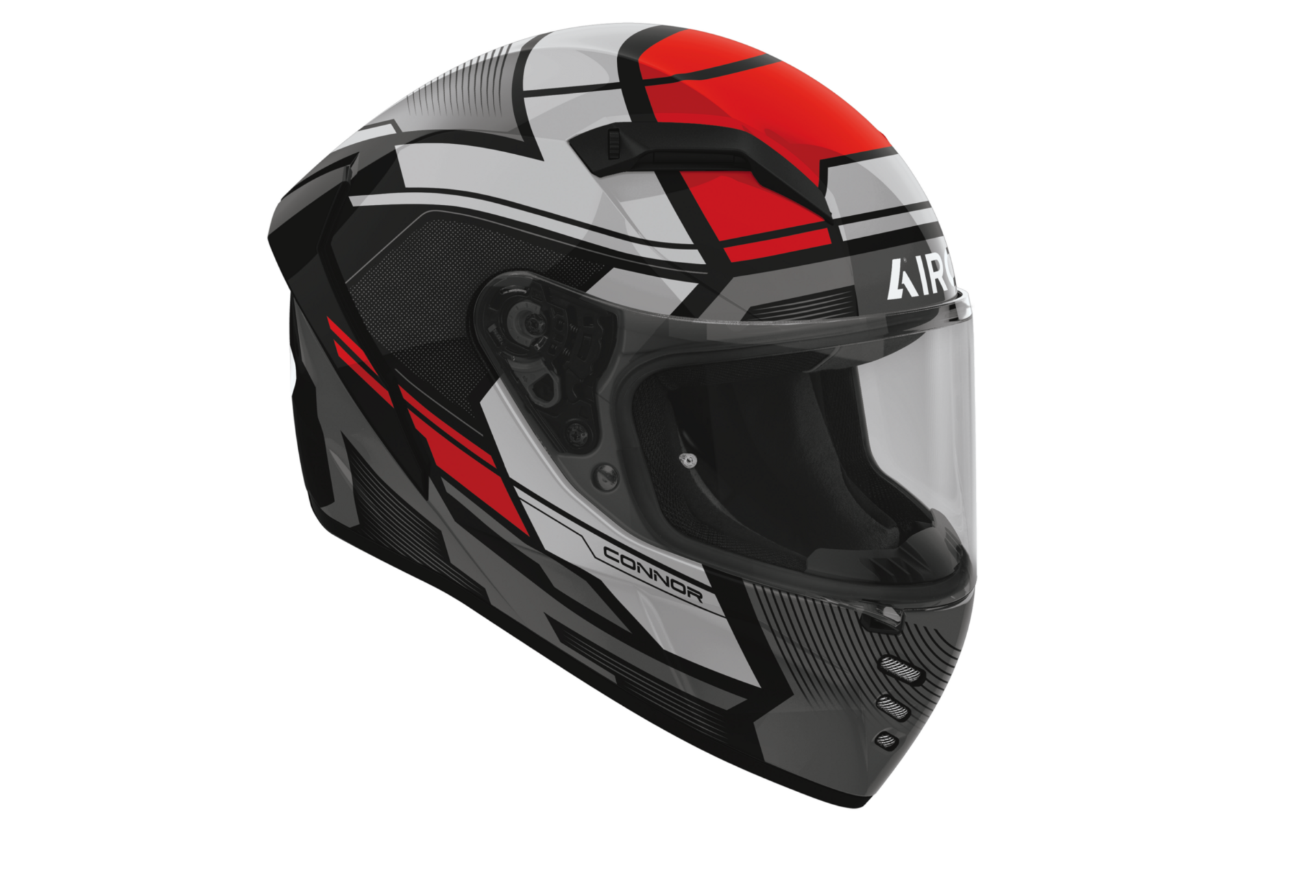 CONNOR  EGO AIROH RED GLOSS