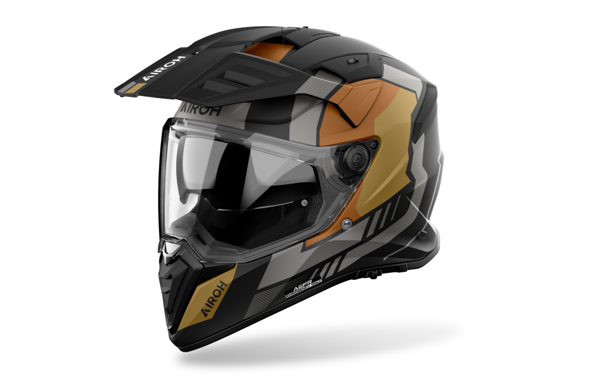 BANDIT GRAPHIC AIROH HORN GOLD