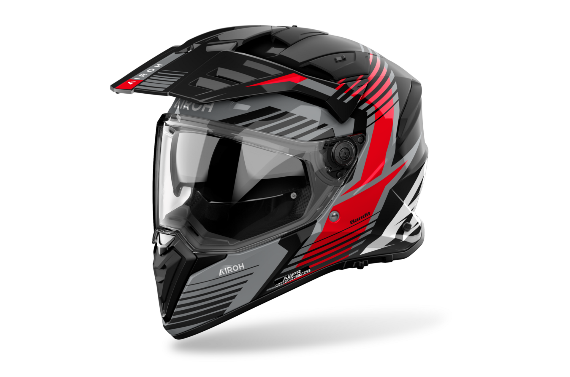 BANDIT GRAPHIC AIROH SPICY RED