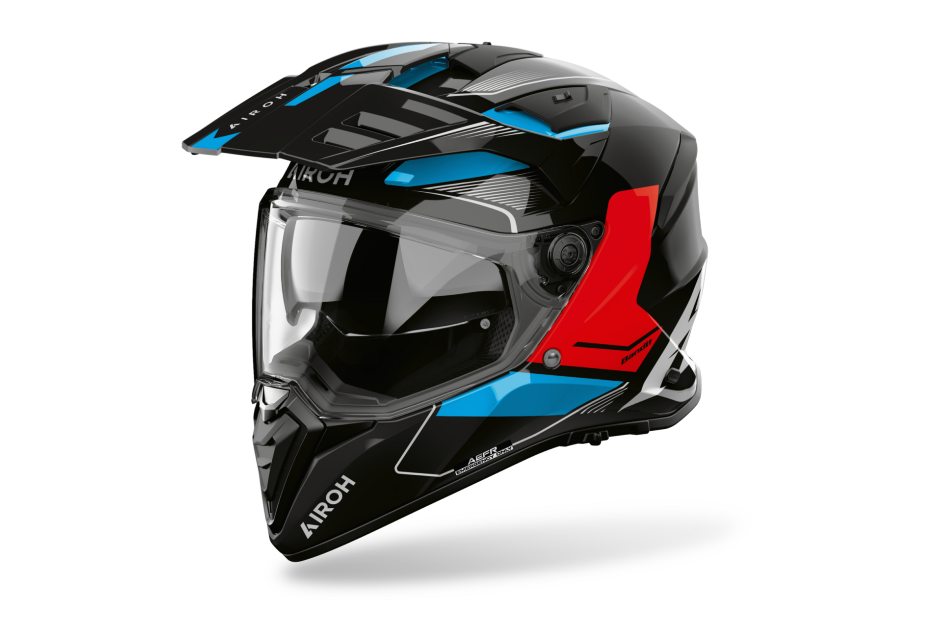 BANDIT GRAPHIC AIROH TUNE BLUE RED