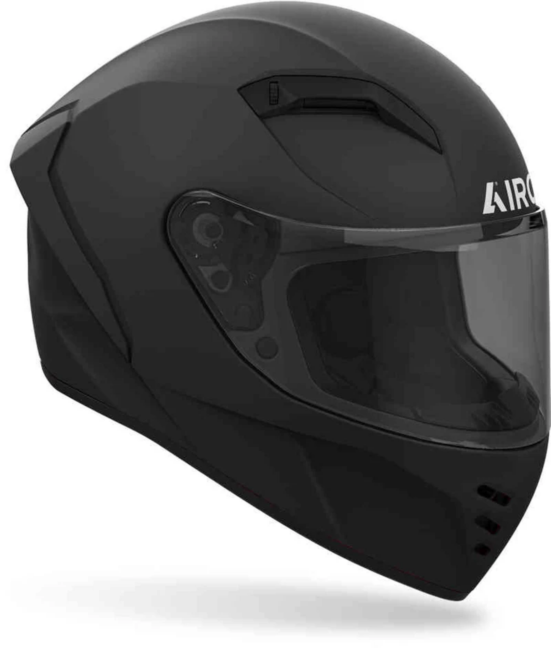 CONNOR MONOCOLORE AIROH MATT BLACK