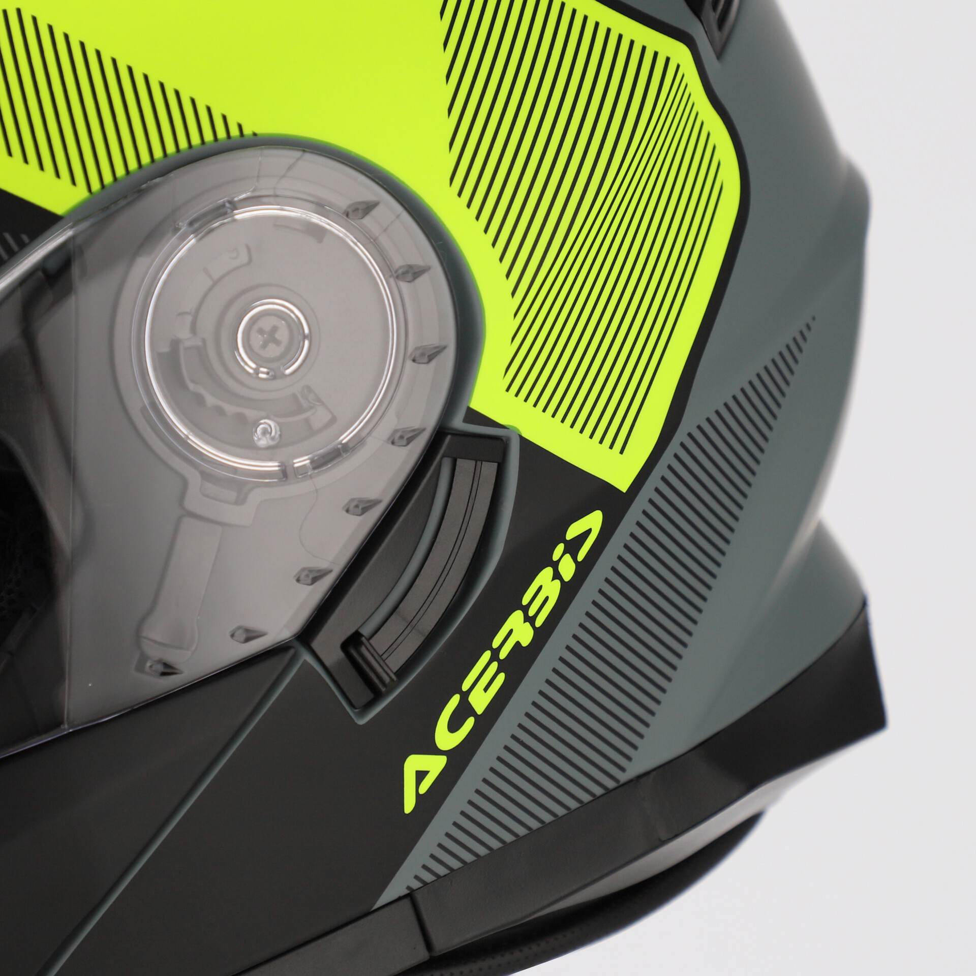 CASCO MODULARE SEREL 22-06 ACERBIS NERO GIALLO FLUO