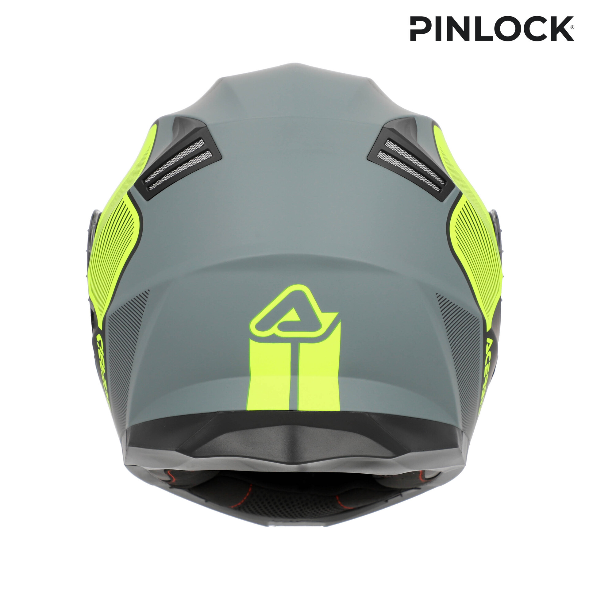 CASCO MODULARE SEREL 22-06 ACERBIS NERO GIALLO FLUO
