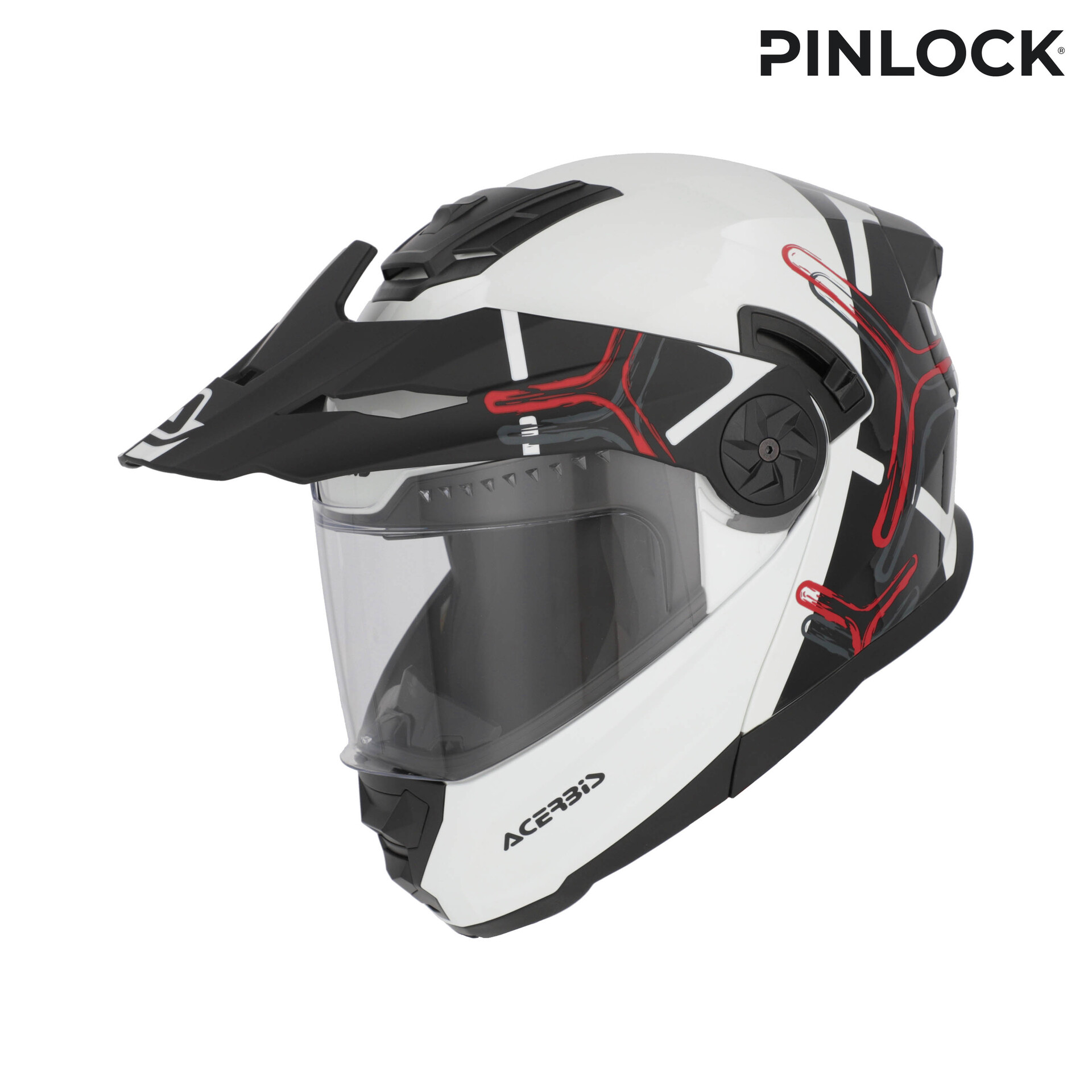 RIDER GRAFICA ACERBIS WHITE RED