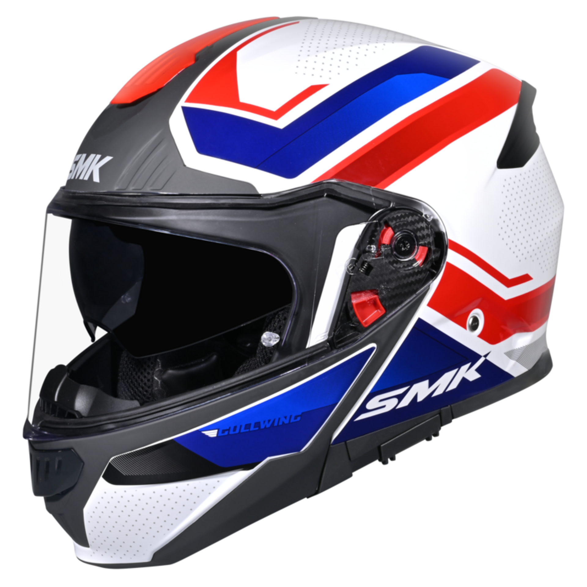 GULLWING GRAPHIC SMK SUPERTOUR WHITE BLUE RED