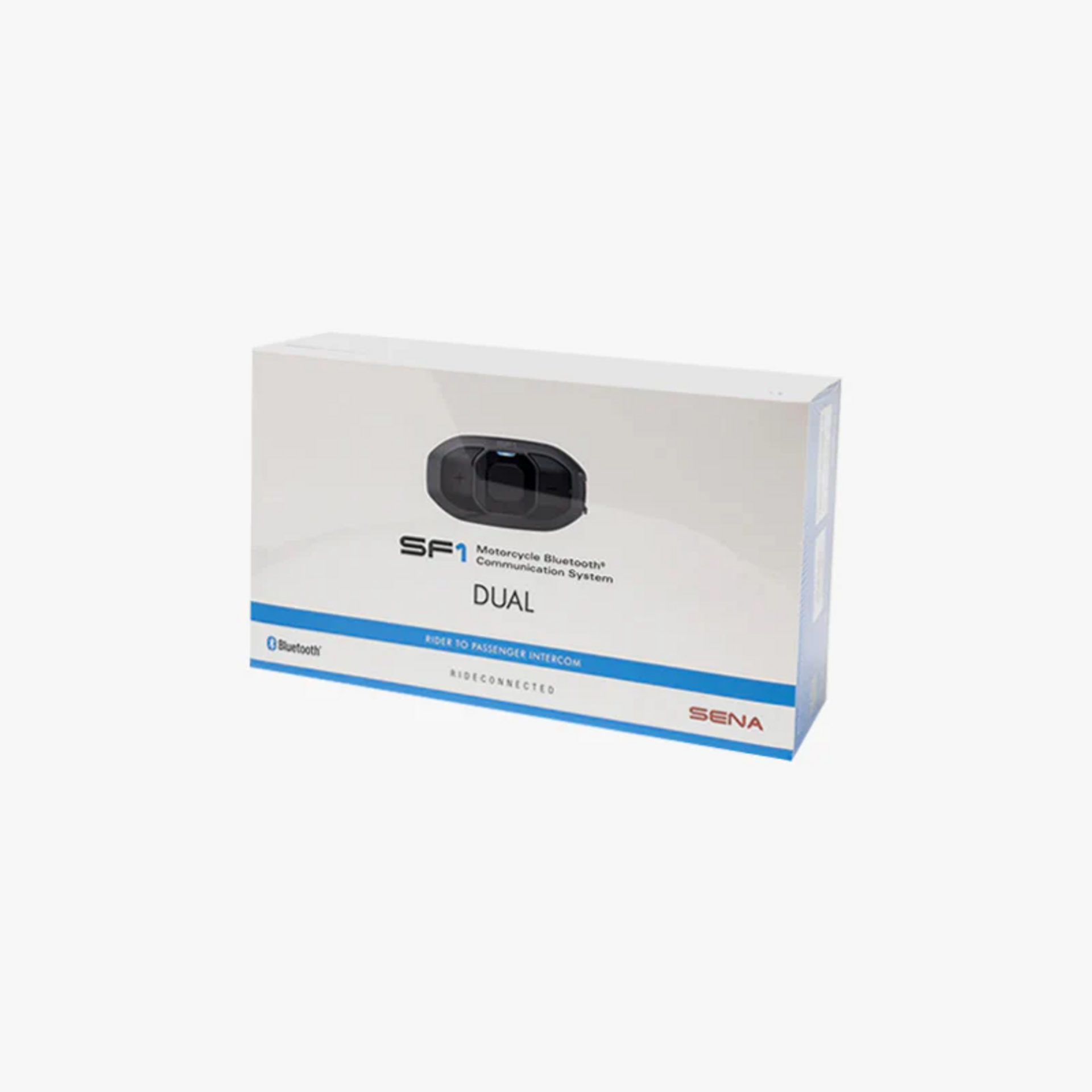 SF1 SINGLE - MOTORCYCLE COMUNICATION SYSTEM SENA INTERCOM CASCO JET - FLIP/UP - FULL/FACE
