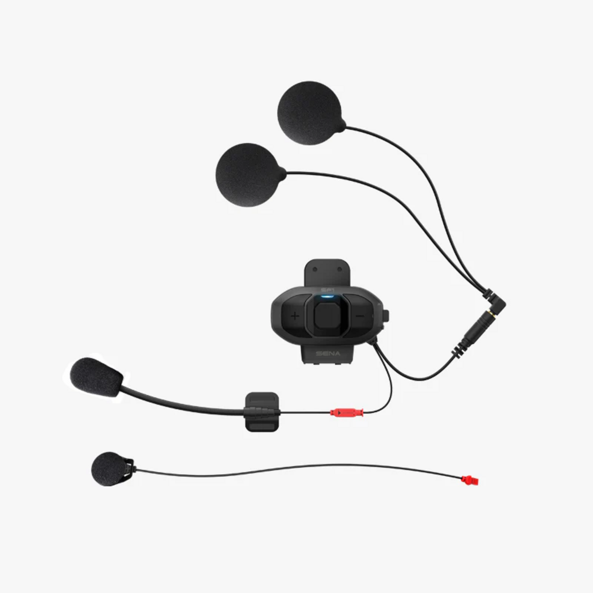 SF1 SINGLE - MOTORCYCLE COMUNICATION SYSTEM SENA INTERCOM CASCO JET - FLIP/UP - FULL/FACE