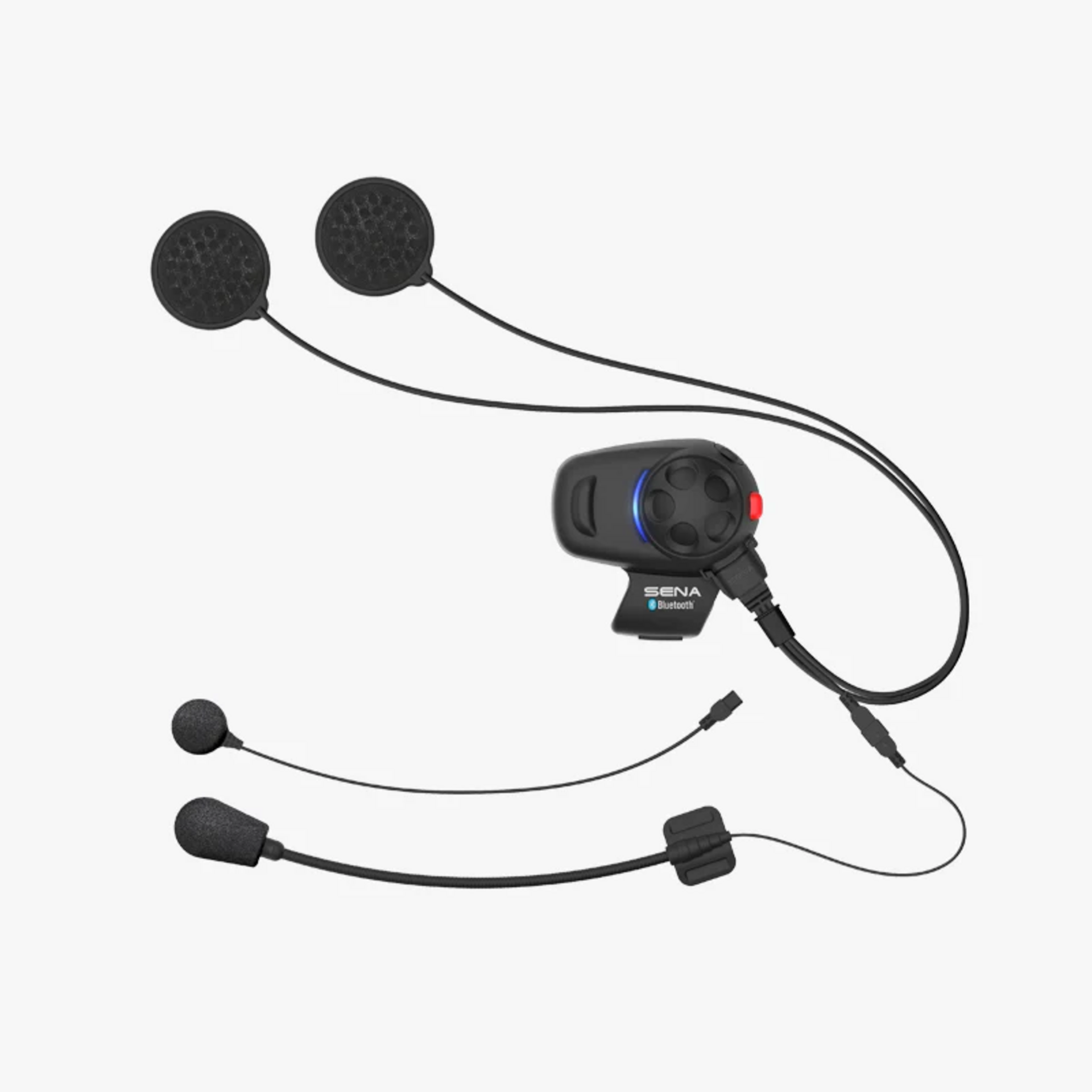 SMH5 TWIN - SISTEMA DI COMUNICAZIONE INTERCOM UNIVERSALE PER MOTO E SCOOTER SENA INTERCOM CASCO JET - FLIP/UP - FULL/FACE