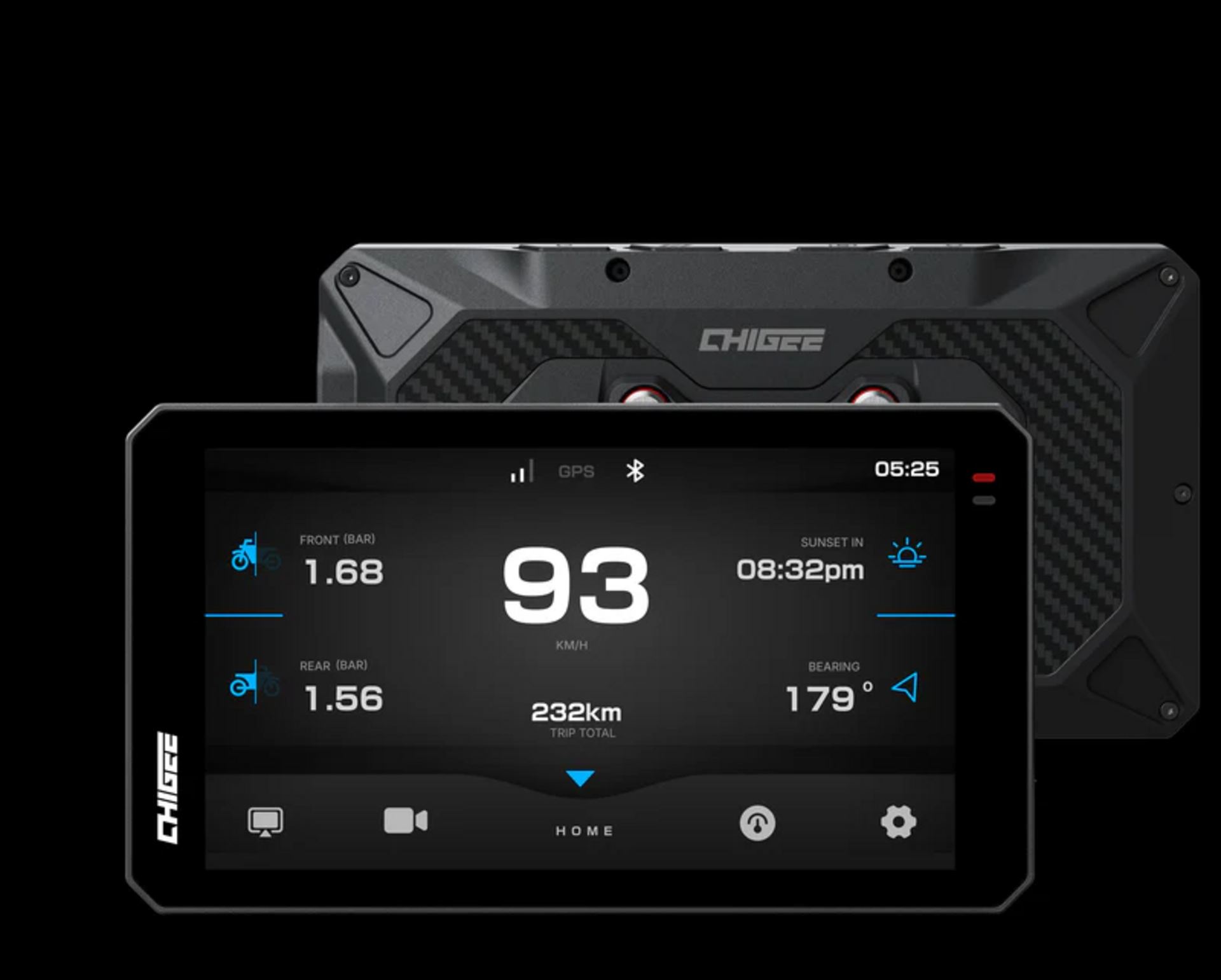 AIO-6 LTE SISTEMA DI GUIDA SMART PER MOTO CHIGEE PER APPLE CAR PLAY ED ANDROID AUTO