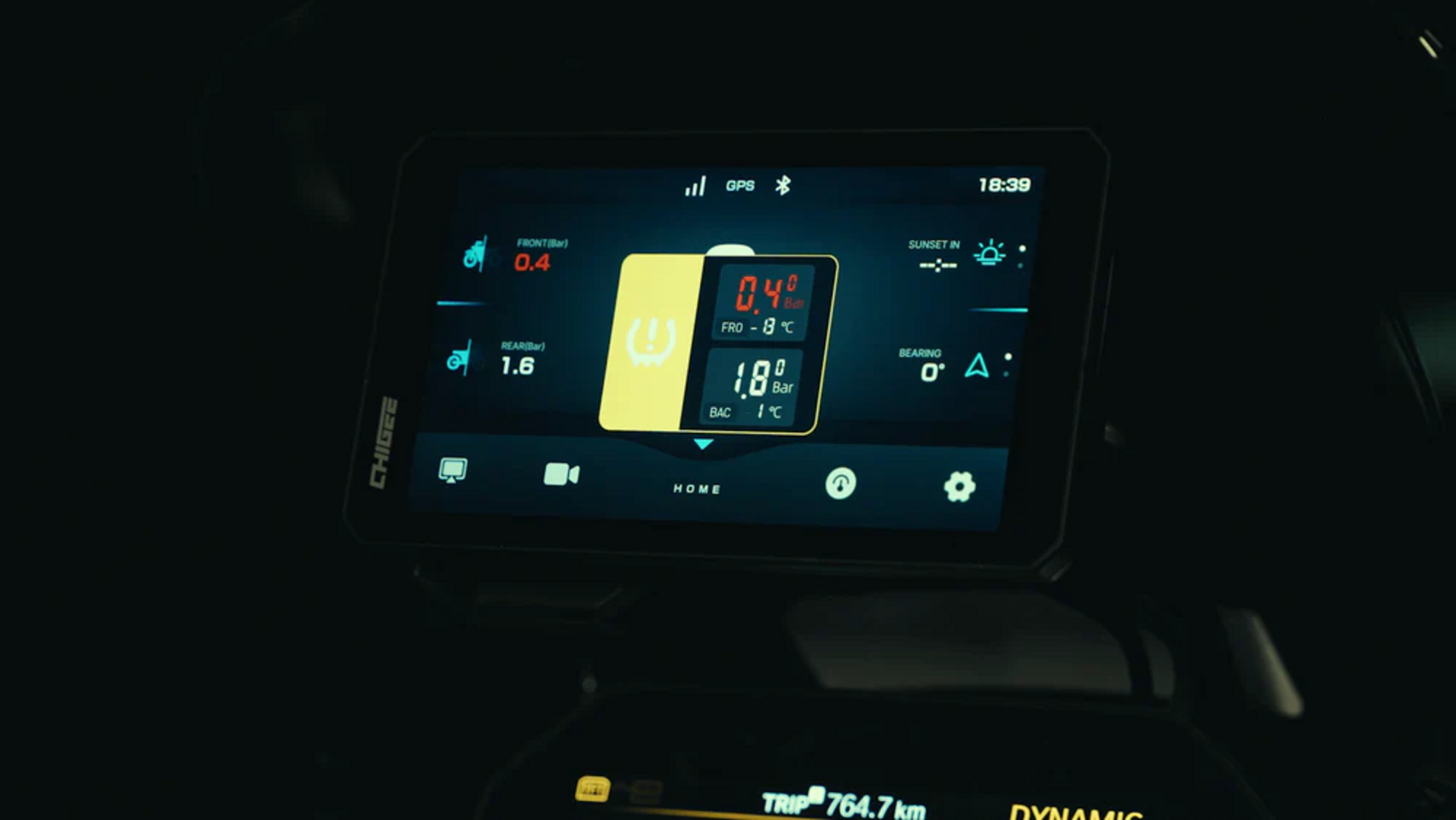 AIO-6 LTE SISTEMA DI GUIDA SMART PER MOTO CHIGEE PER APPLE CAR PLAY ED ANDROID AUTO